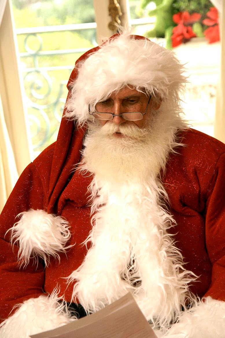 Papai Noel em evento de fim de ano em São Paulo