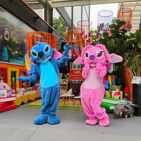 Stitch em festa infantil em São Paulo